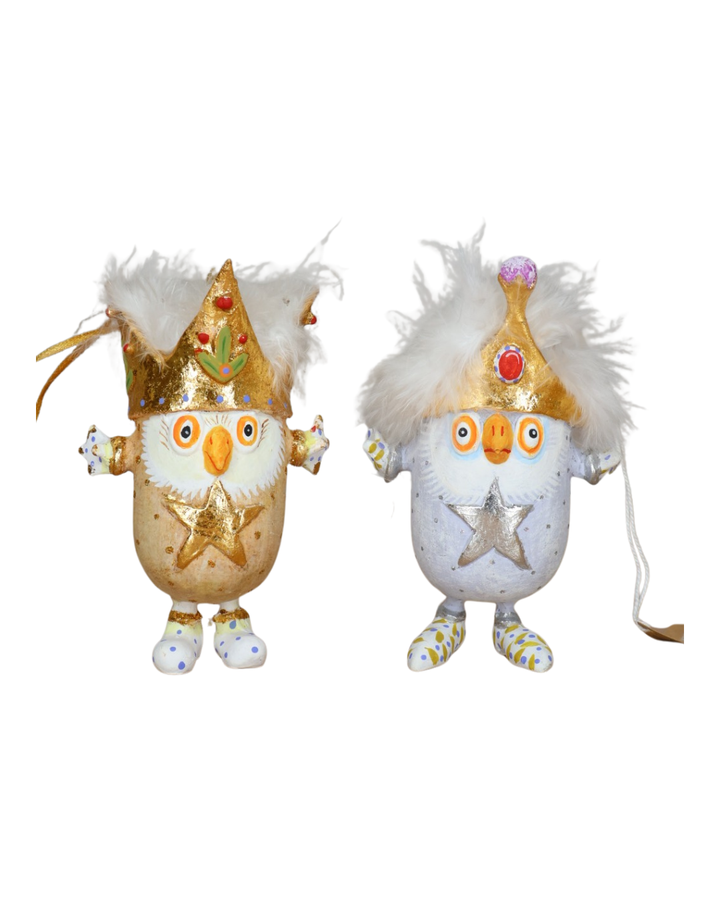 Eulen Krinkle "Otto & Octavia Owl" von Patience Brewster