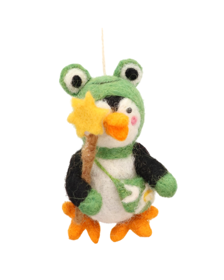 Pinguin Filzanhänger "Froschilein" von Grace & Gloria