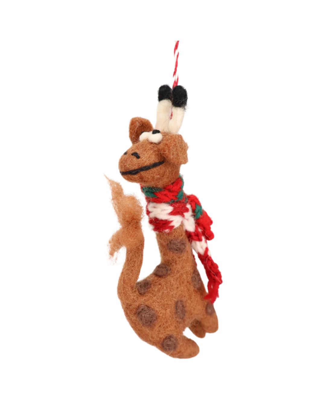 Filzanhänger "Winter Giraffe Wilma" von Grace & Gloria