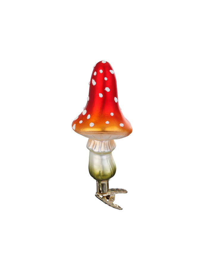Fliegenpilz zum Klemmen Weihnachtsbaumschmuck von Inge Glas