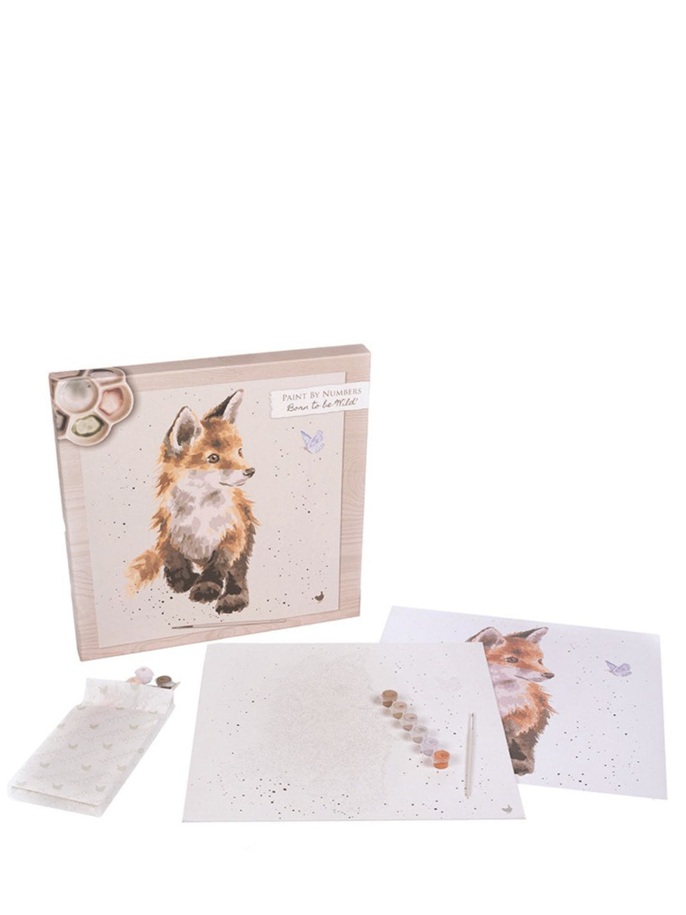 Fuchs Malen nach Zahlen Set von Wrendale Designs