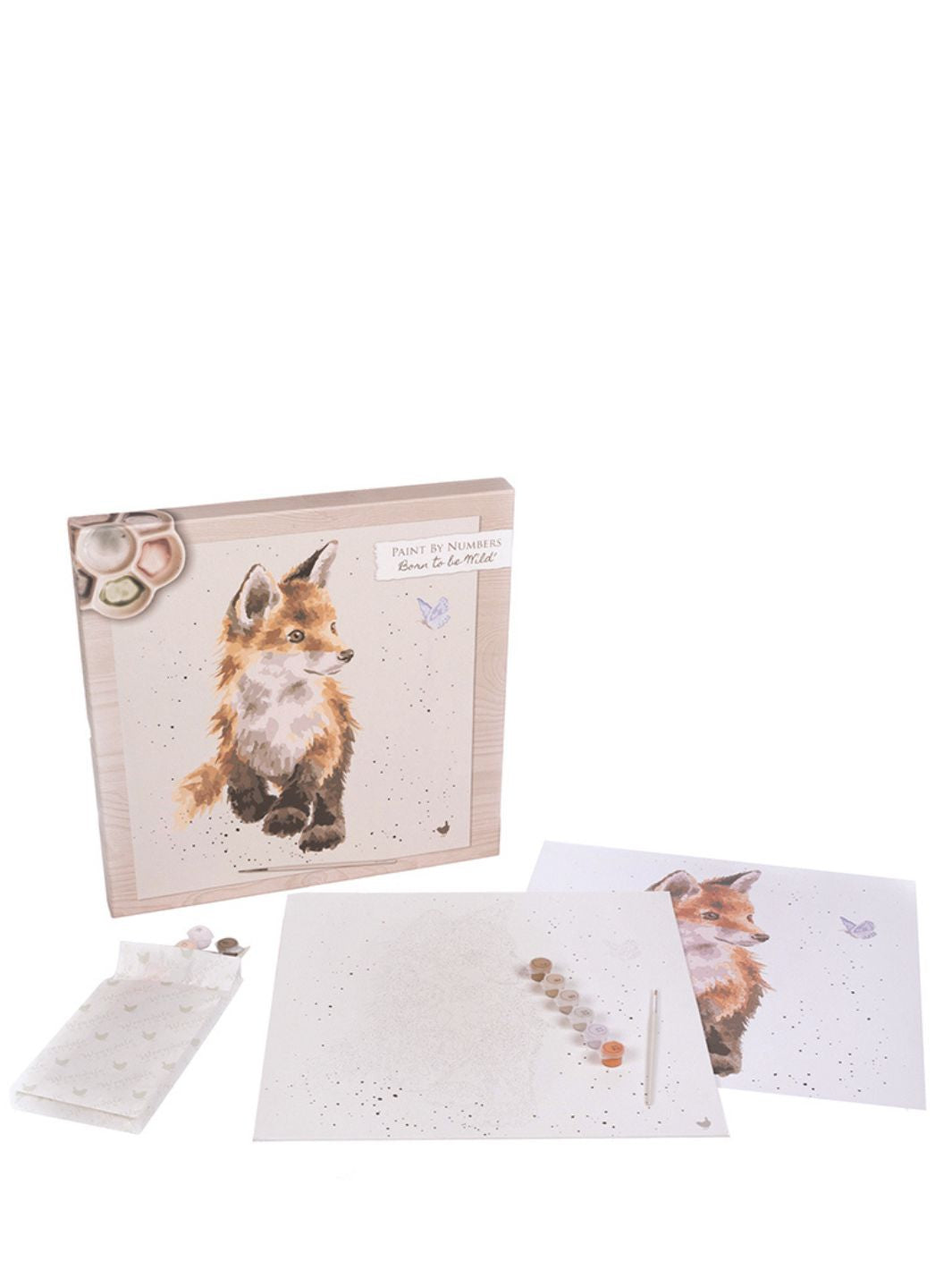 Fuchs Malen nach Zahlen Set von Wrendale Designs