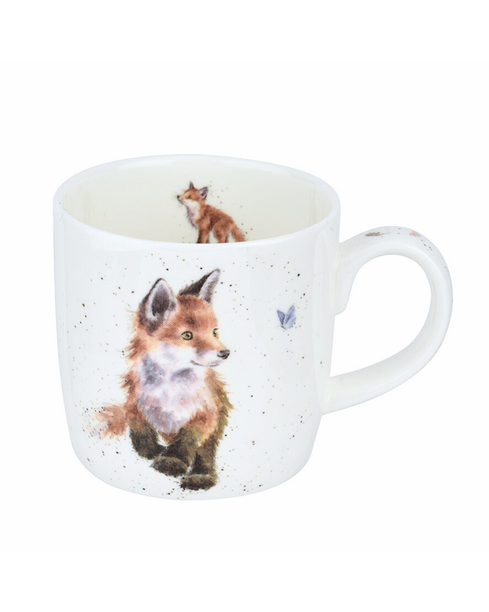 Fuchs Kind auf einer schönen Porzellan Tasse von Wrendale Designs.