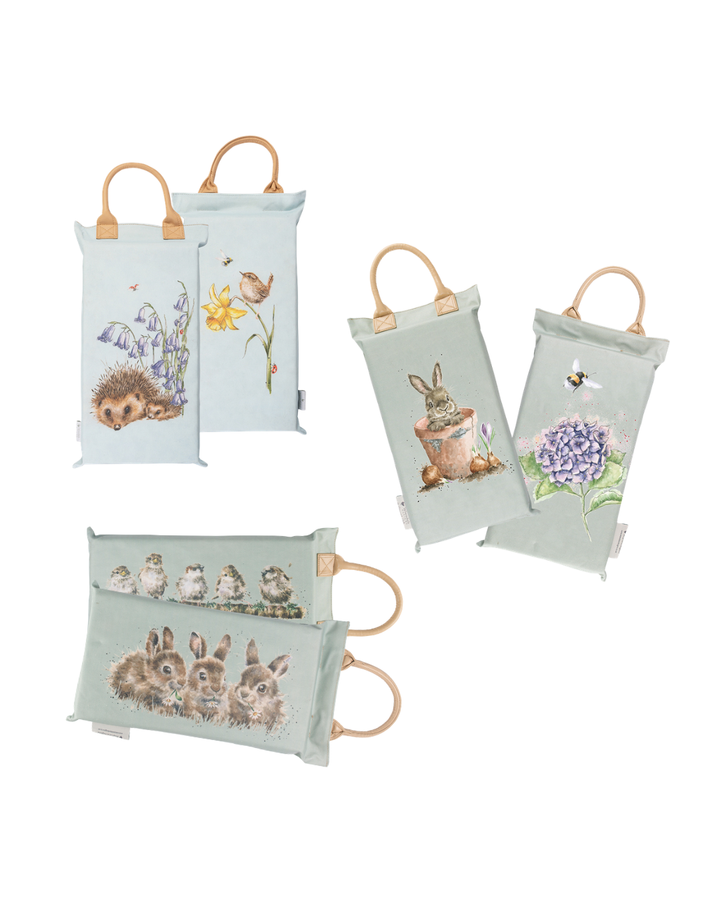 Gartenkniekissen in drei Varianten von Wrendale Designs