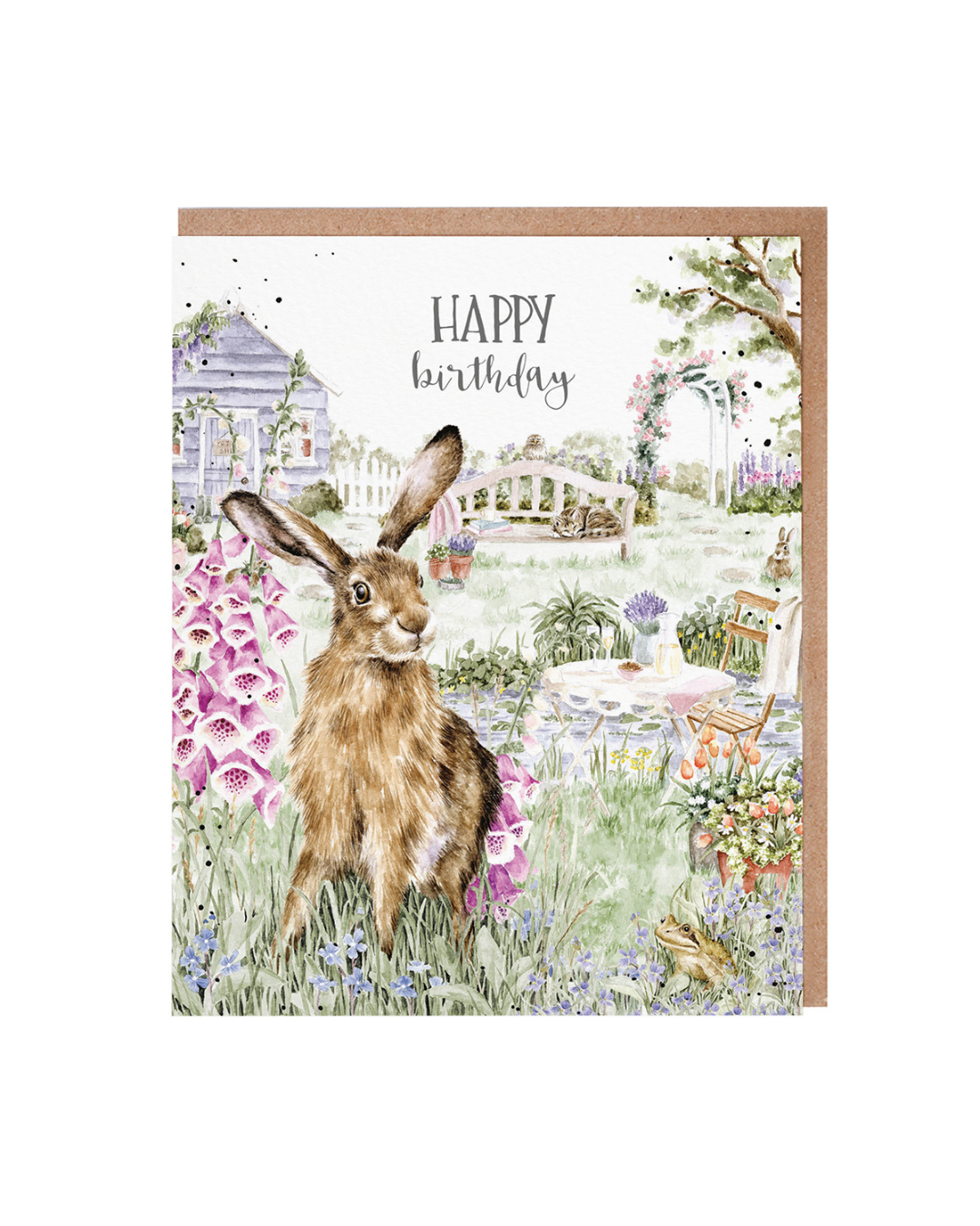 Geburtstagskarte "The Wild Garden" von Wrendale Designs
