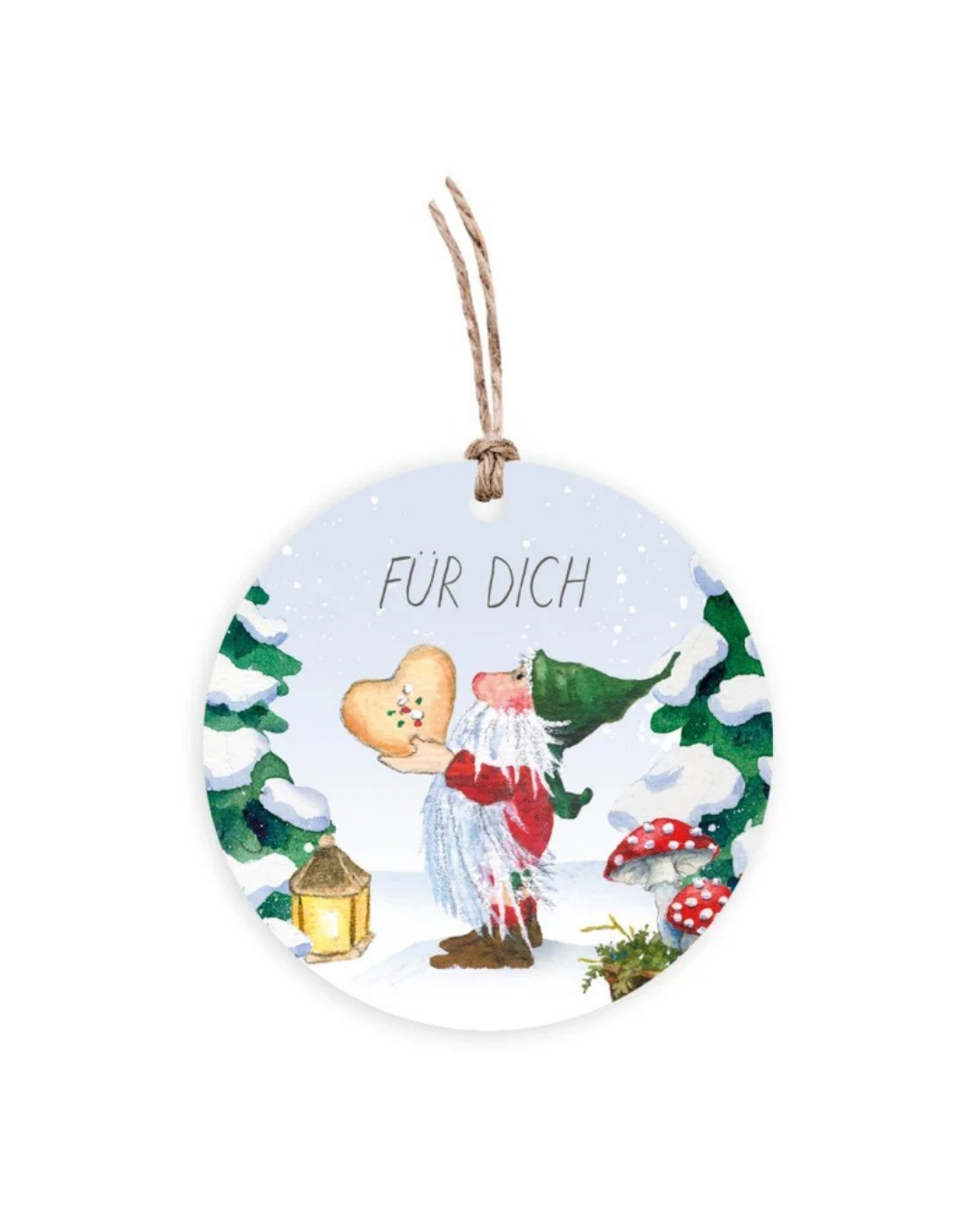 Geschenkanhänger "Weihnachtswichtel - Für dich" vom Grätz Verlag