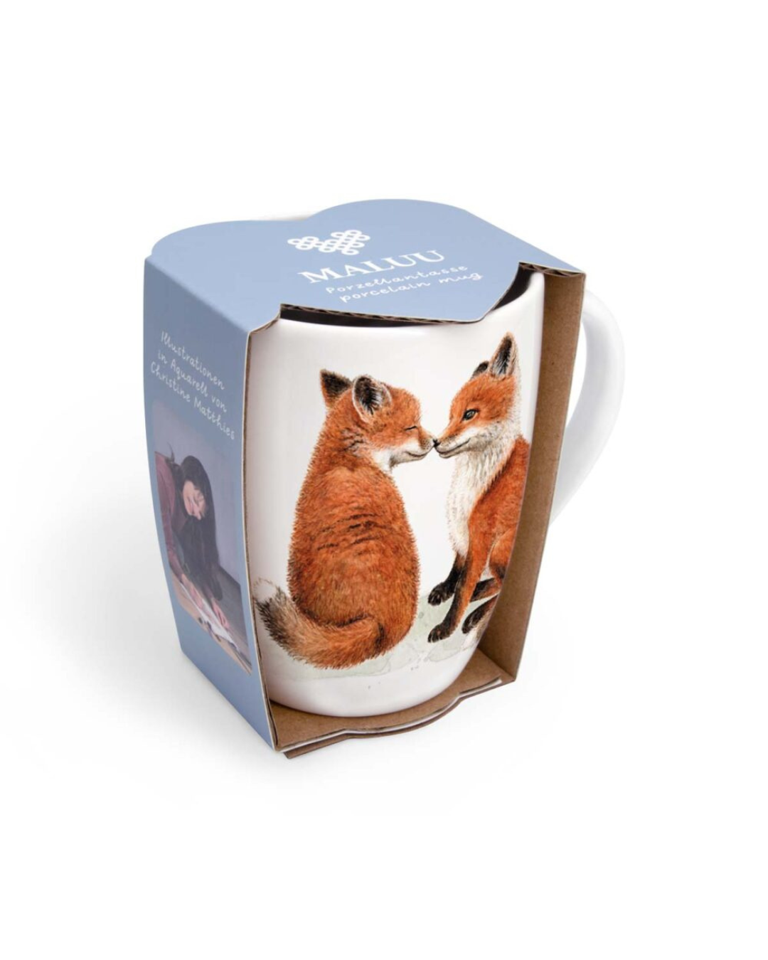 Fuchs Tasse "Fox Friends" von Maluu