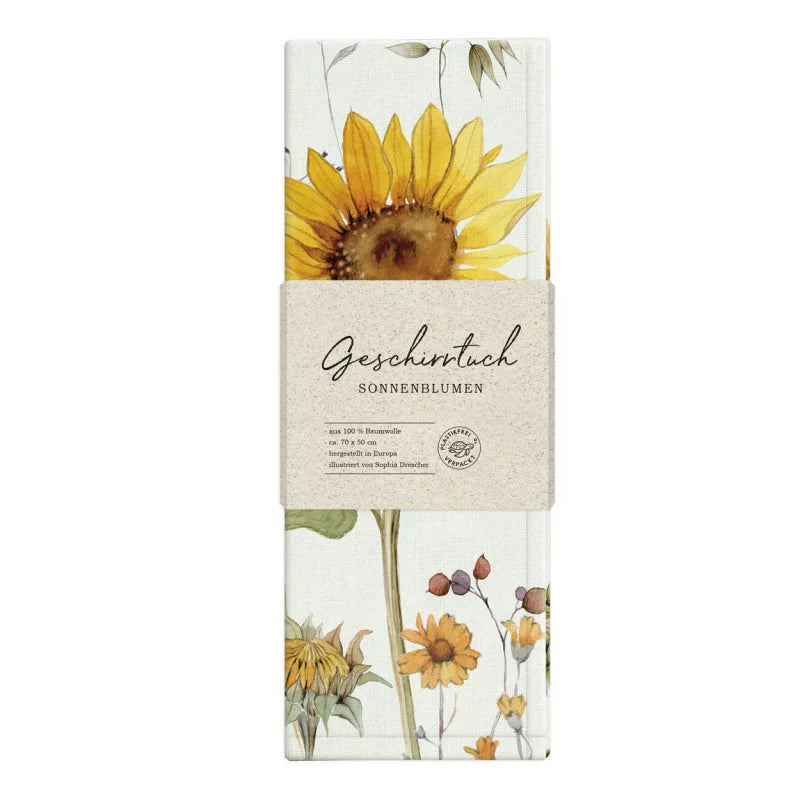Geschirrtuch Sonnenblumen vom Grätz Verlag