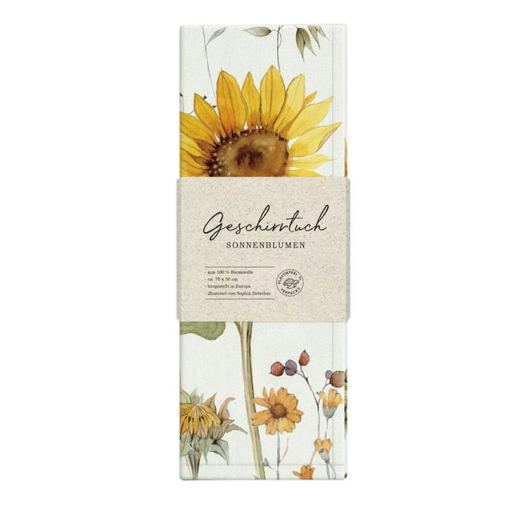 Geschirrtuch Sonnenblumen vom Grätz Verlag