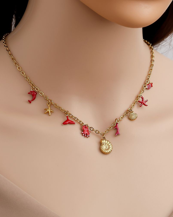 Kette mit Ozean-Anhängern von Dottilove