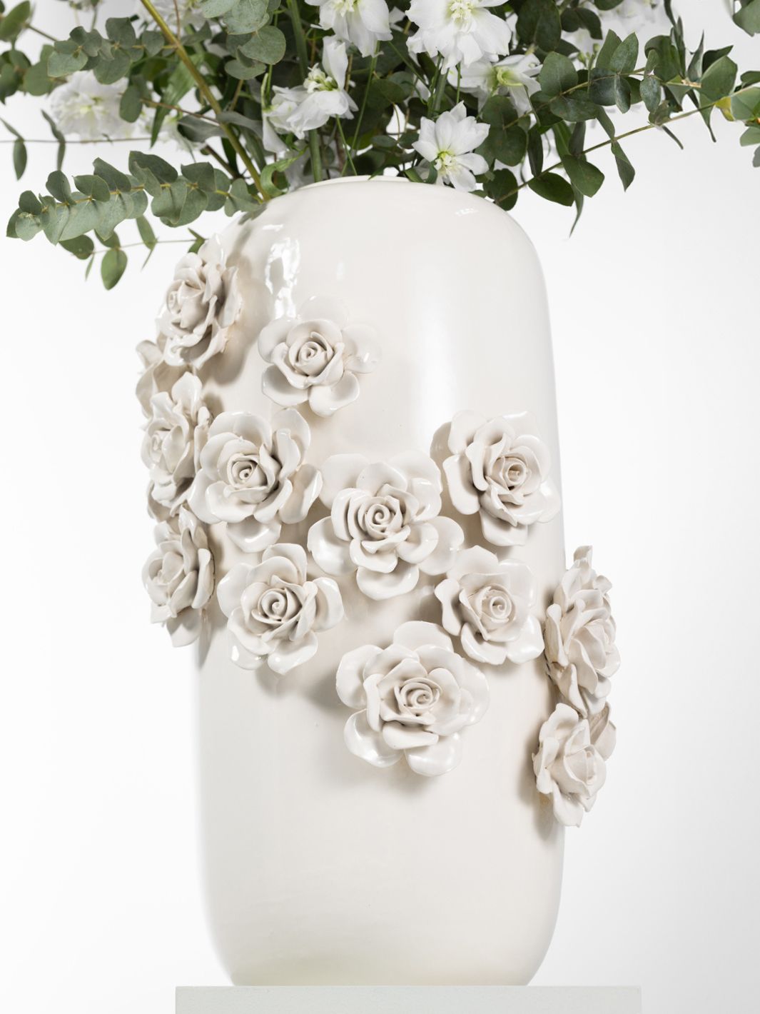 Vase mit Rosen L von Rivièra Maison