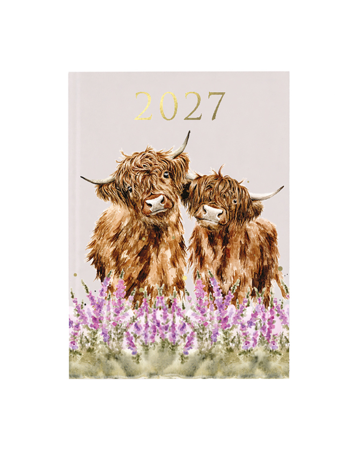 Großer Taschenkalender 2027 von Wrendale Designs