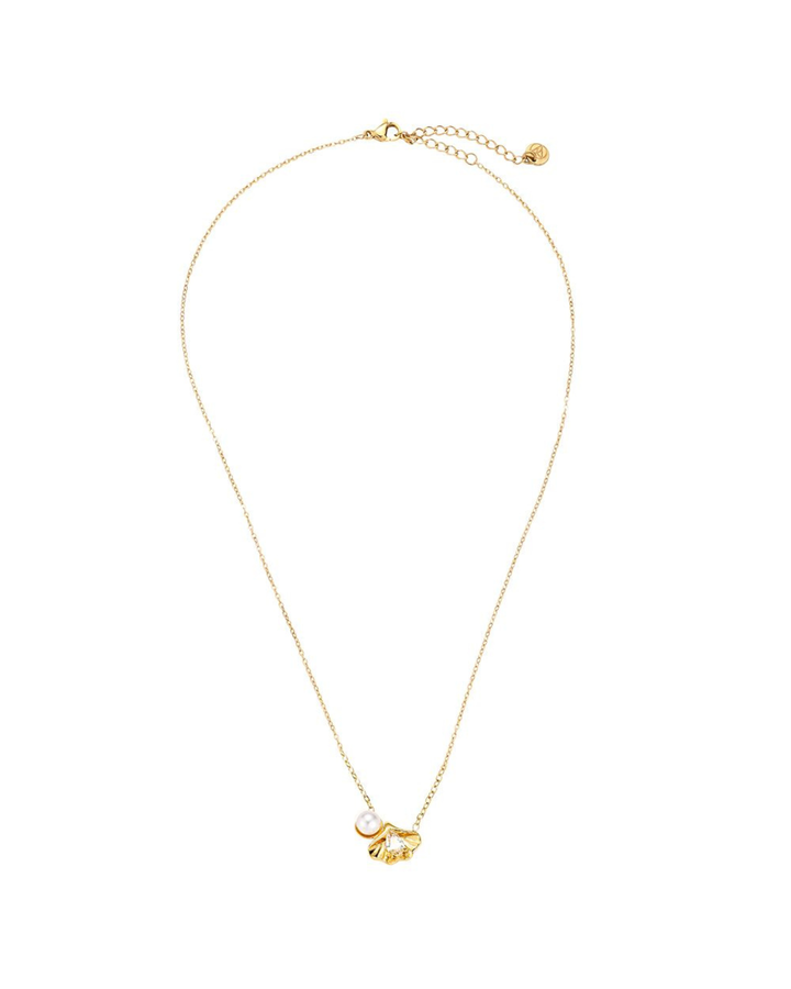 Kette mit Muschel & Perle von Dottilove