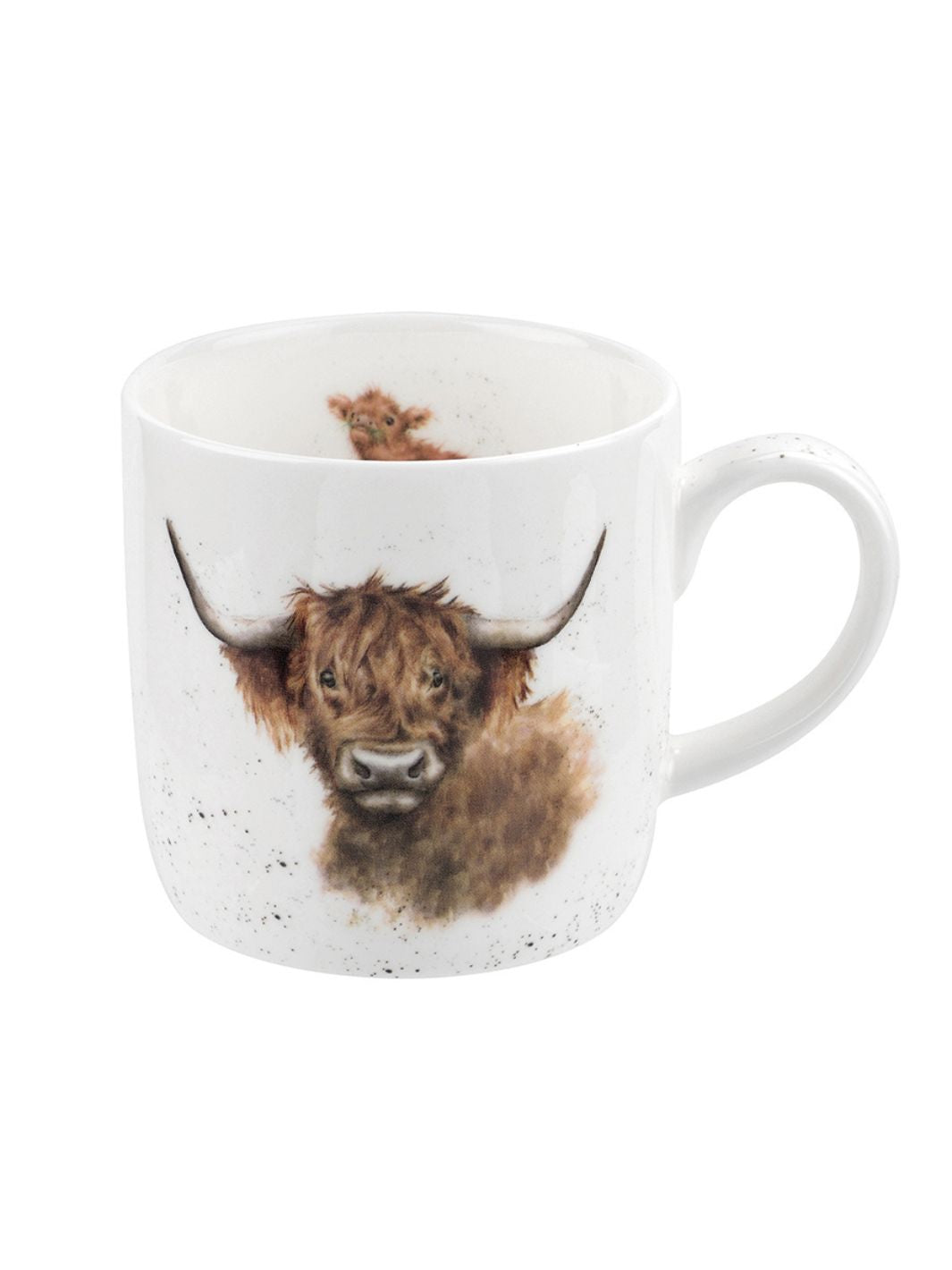 Highland Kuh Tasse von Wrendale Designs.