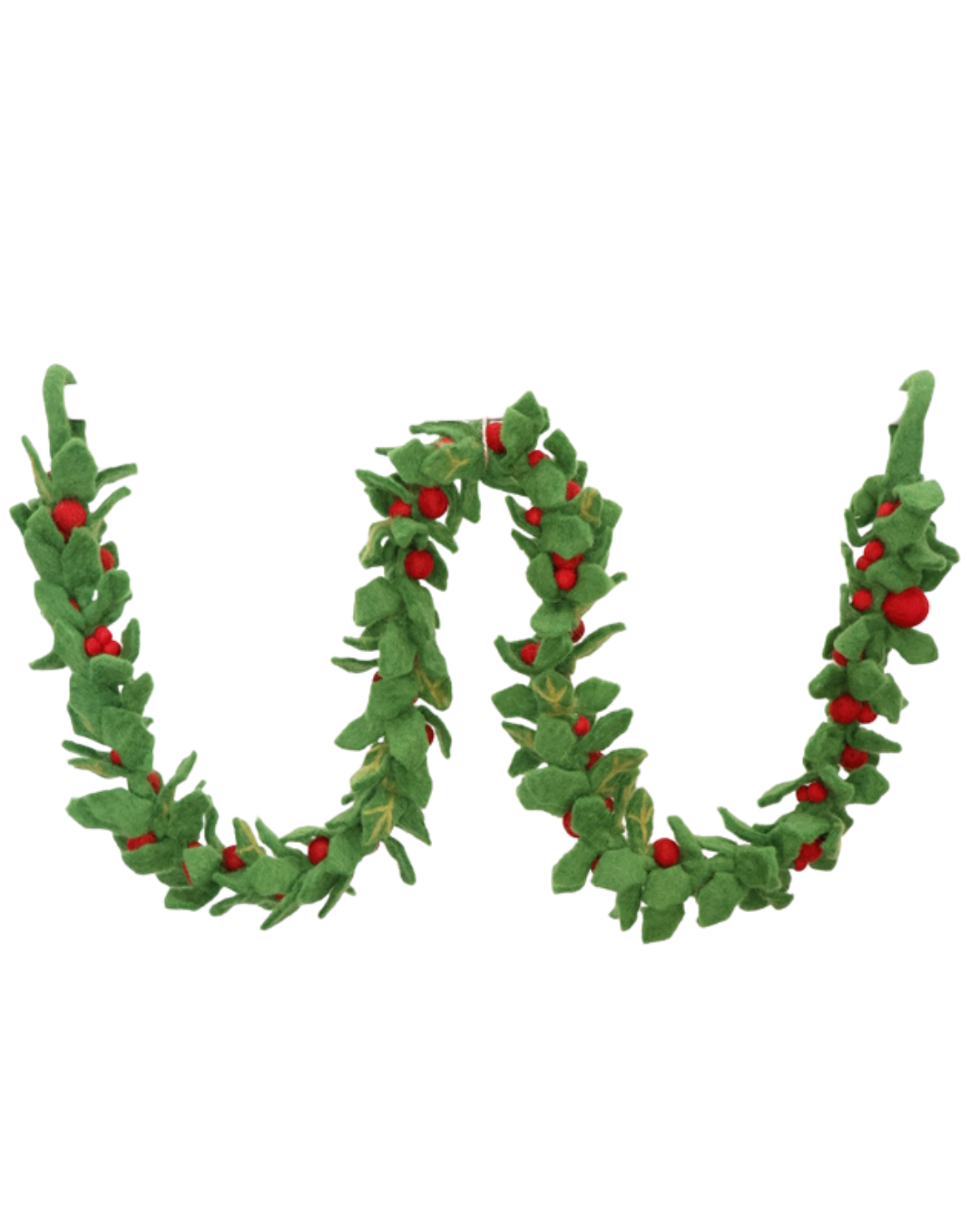 Ilex Girlande aus Filz von Grace & Gloria