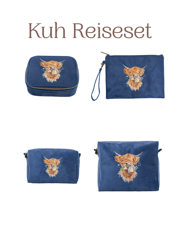 Hochland Kuh Reiseset von Wrendale Designs