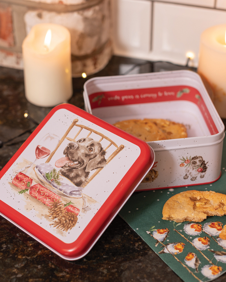 Keksdose Weihnachtshunde von Wrendale Designs
