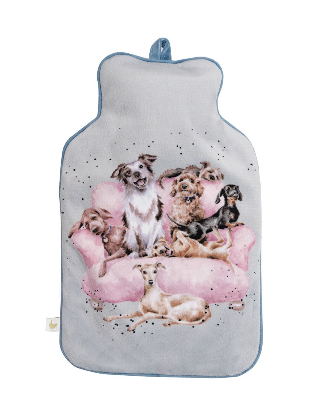 Hunde Wärmflasche von Wrendale Designs.