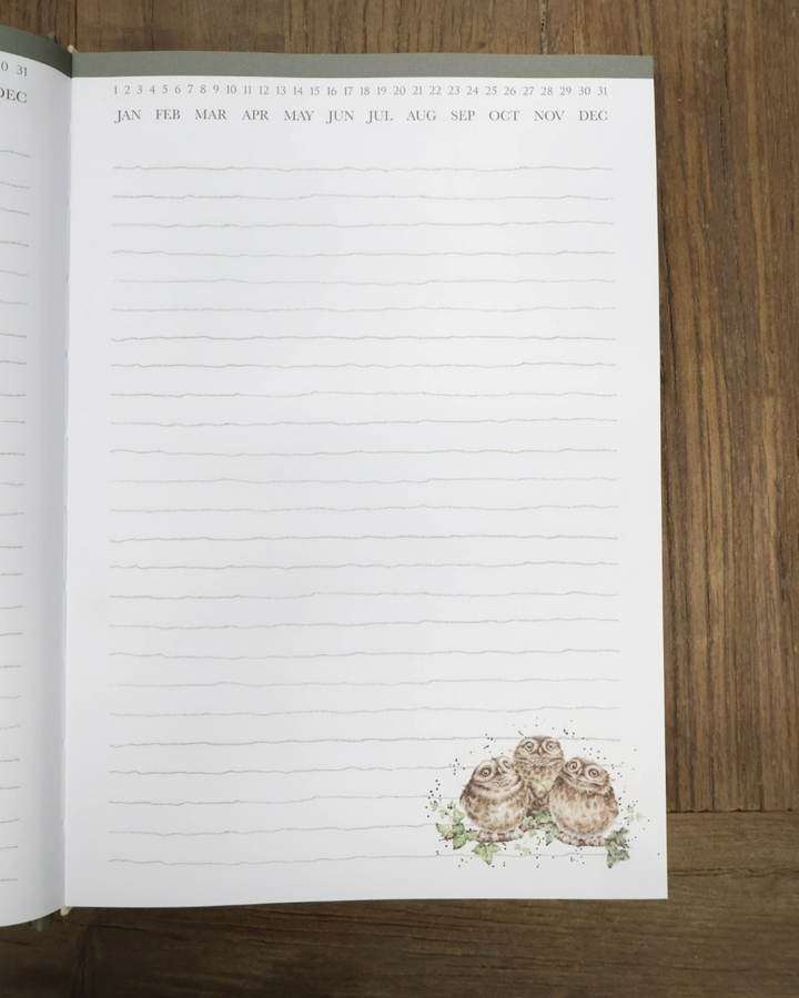 Hochlandrinder Tagebuch A5 von Wrendale Designs