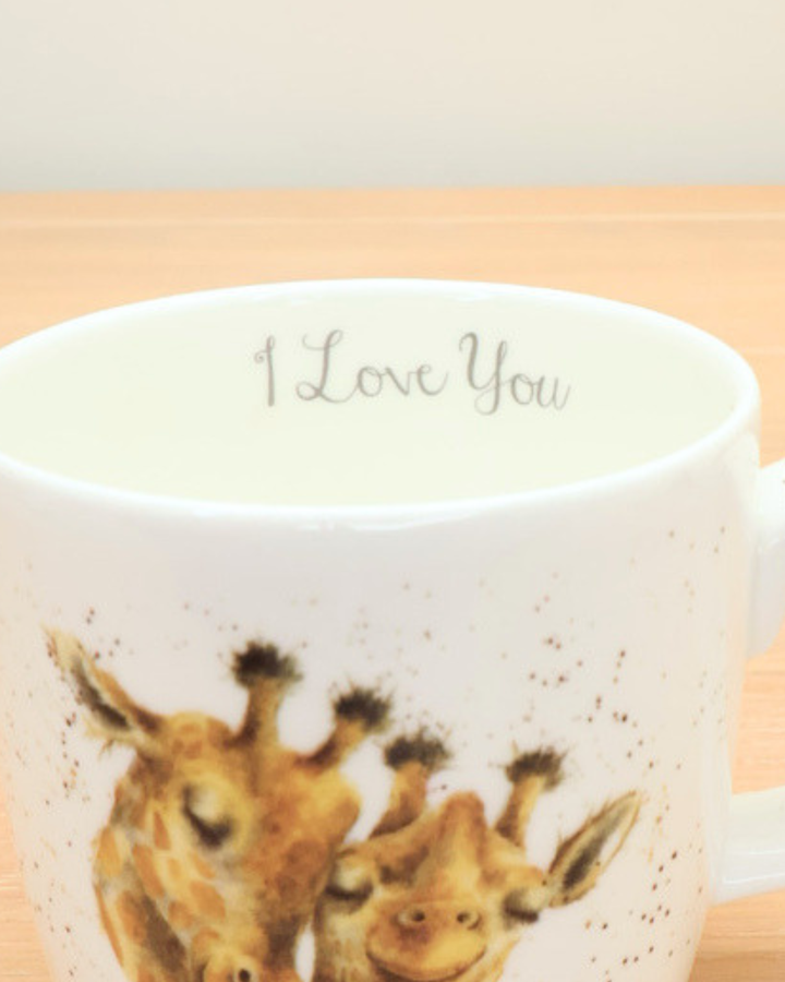 Giraffen Tasse "I Love You" von Wrendale Designs