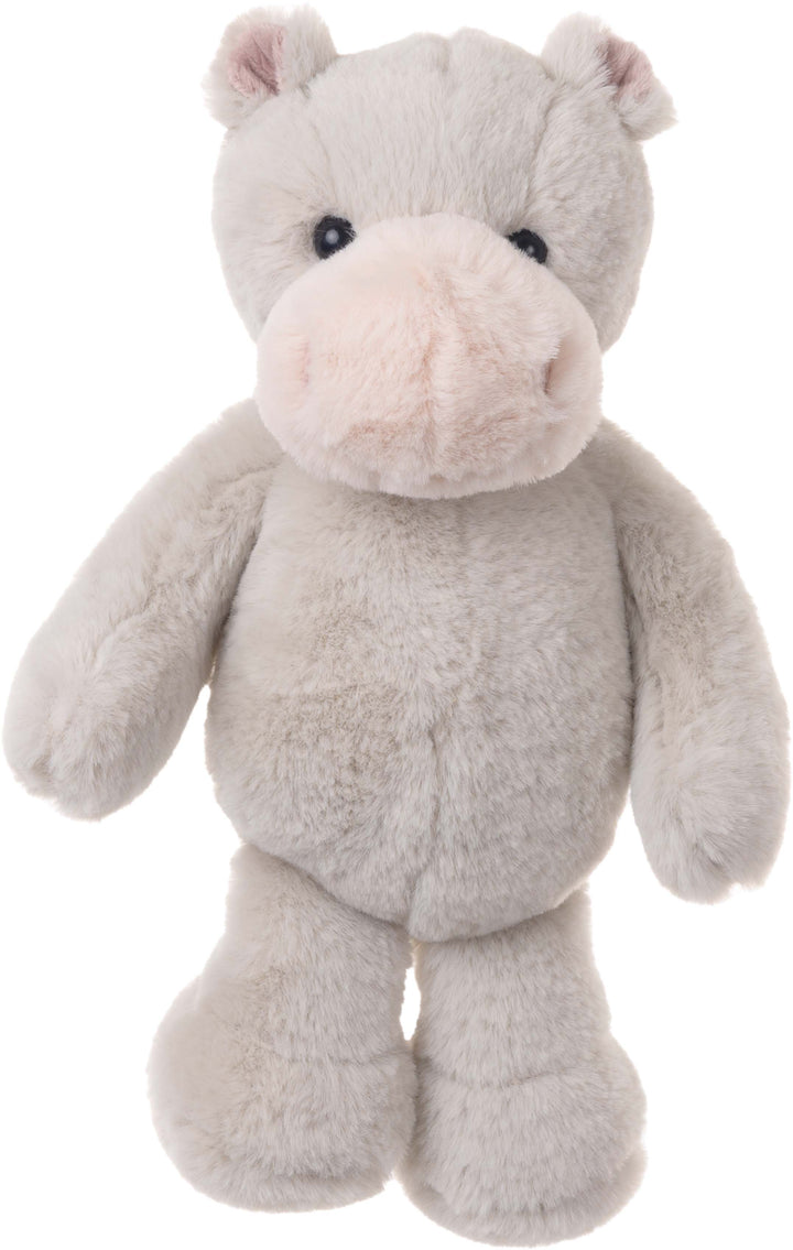 Nilpferd Kuscheltier Jerry von Bukowski vor weißem Hintergrund