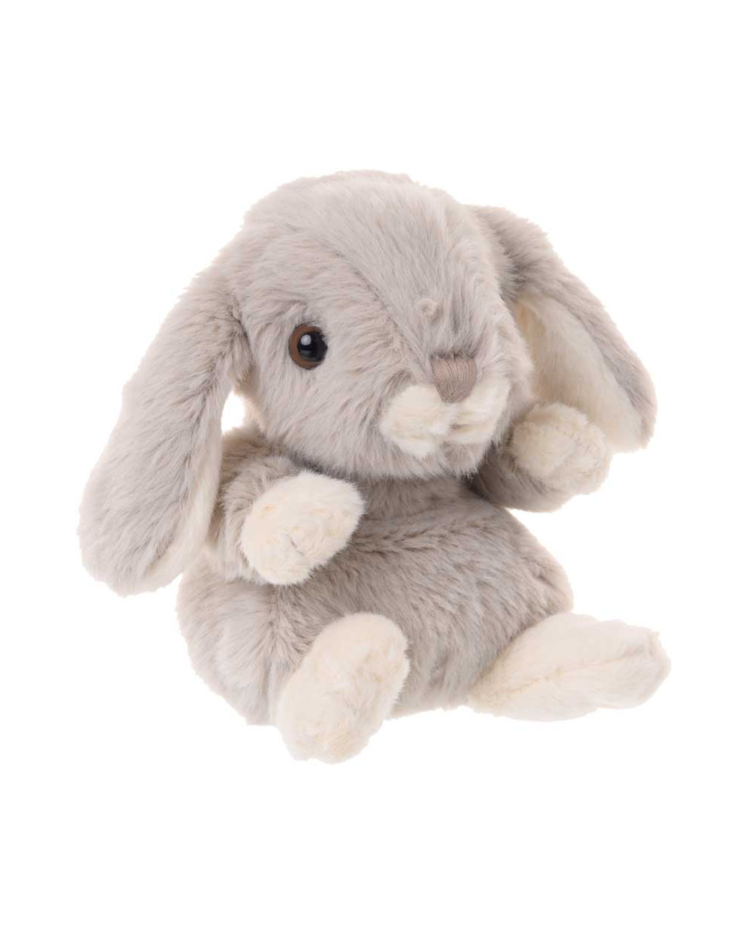 Kaninchen Kuscheltier Kanini von Bukowski in Grau mit Schlappohren