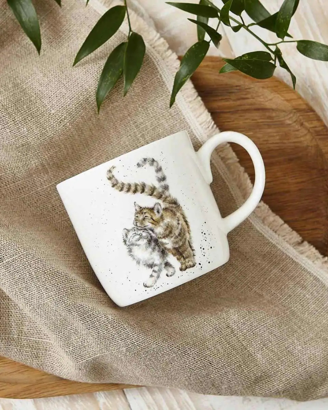 Katzen Tasse "Feline Good" von Wrendale Designs