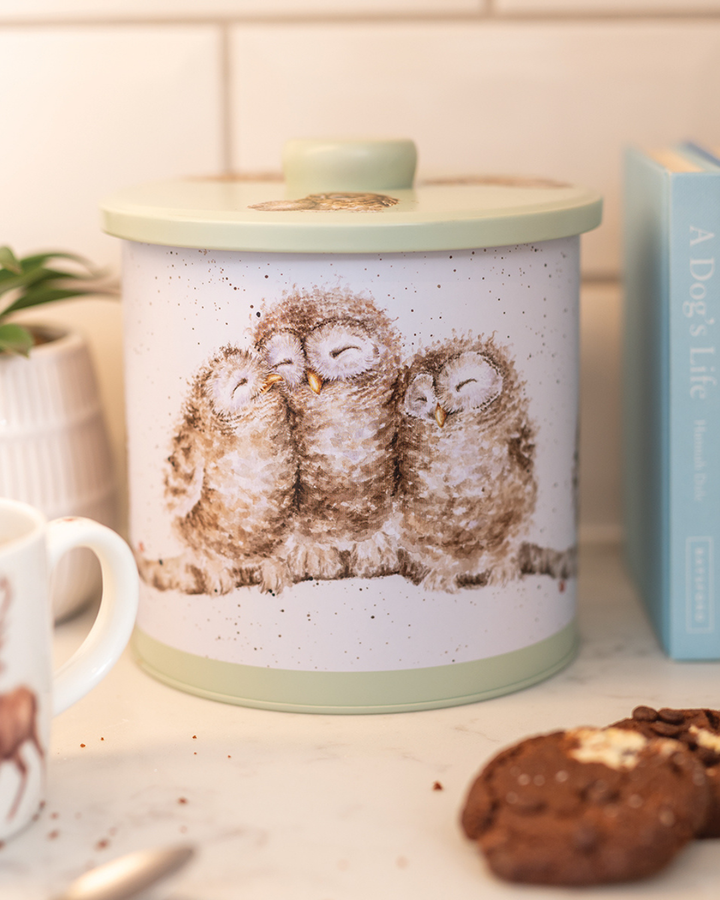 Keksdose Eulen von Wrendale Designs