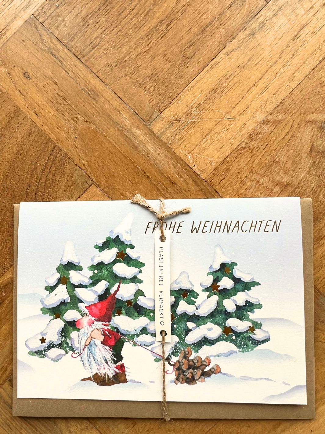 Klappkarte Frohe Weihnachten vom Grätz Verlag