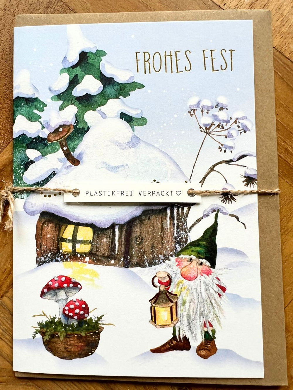 Klappkarte Frohes Fest vom Grätz Verlag