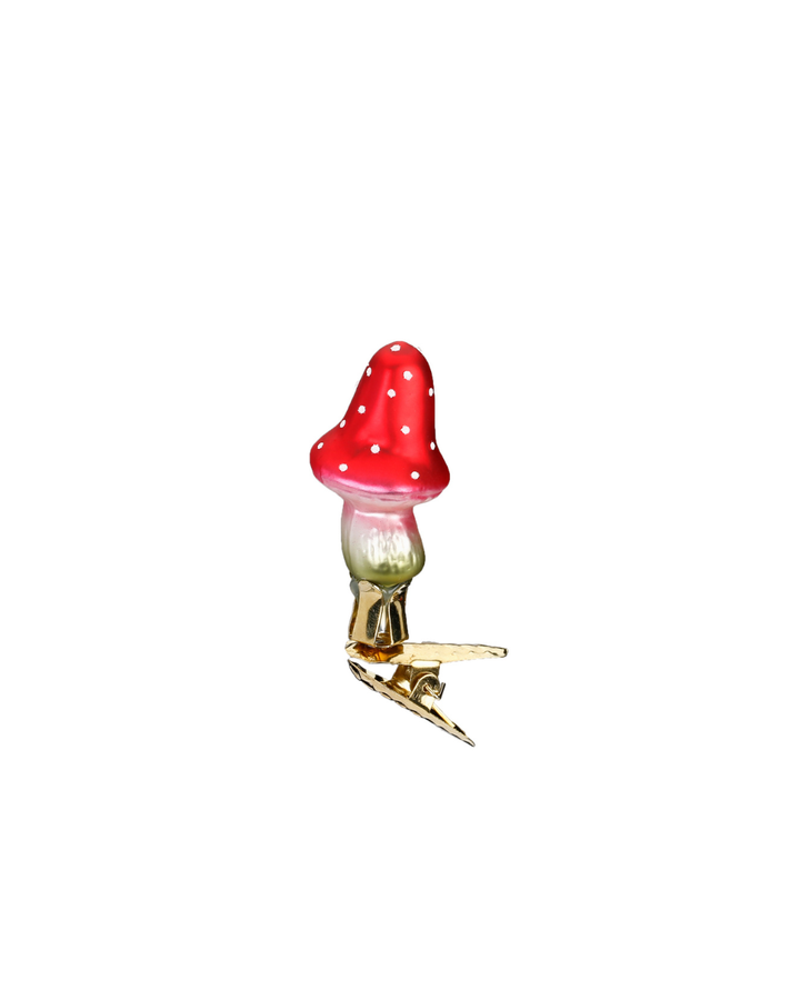 Fliegenpilz zum Klemmen Weihnachtsbaumschmuck von Inge Glas