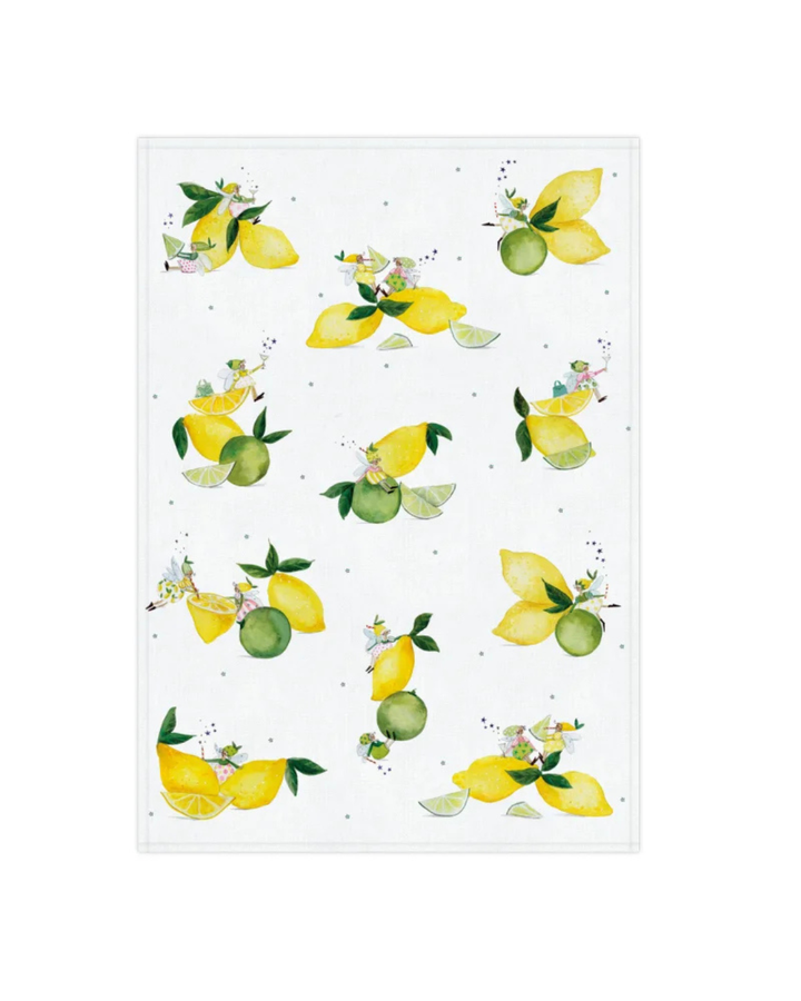 Zitronen Geschirrtuch "Fresh Lemons" vom Grätz Verlag