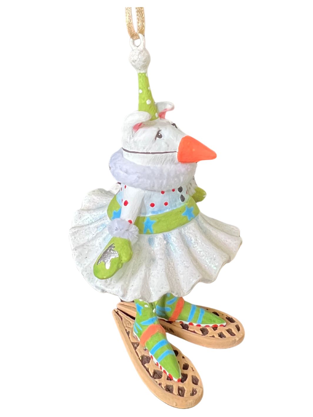 Krinkles Alaska Snow Dog Mini Ornament von Patience Brewster