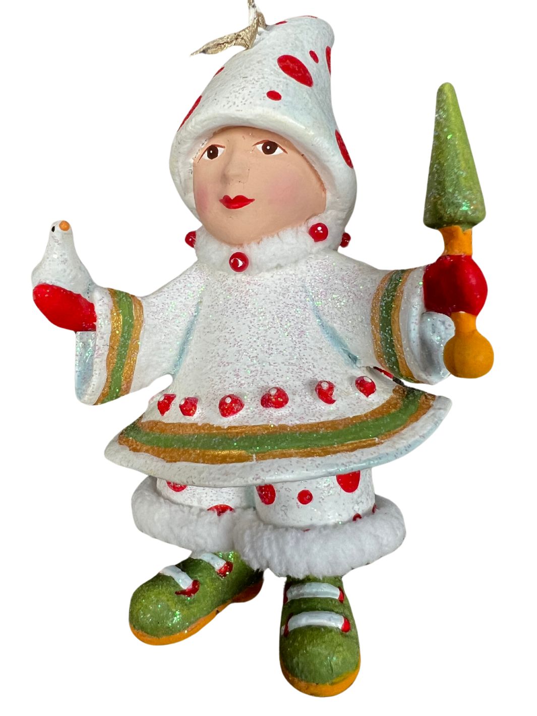 Krinkls Dash Away Blitzens Elf Ornament von Patience Brewster