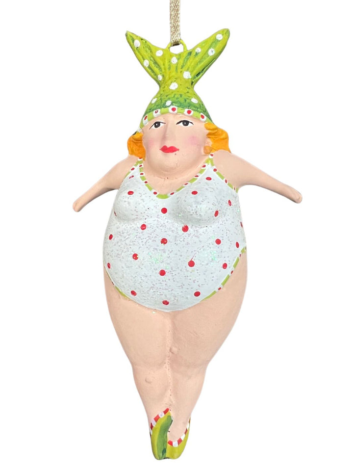 Krinkles Synchronized Swim Mini Ornament von Patience Brewster