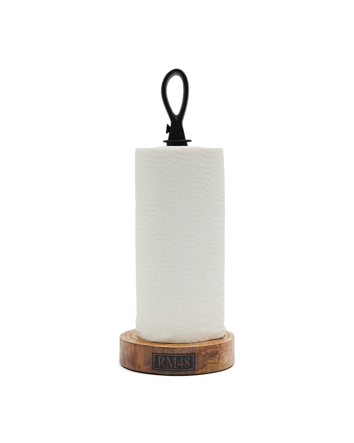 Küchenrollenhalter Bedford Kitchen Roll Holder von Rivièra Maison freigestellt mit Küchenrolle