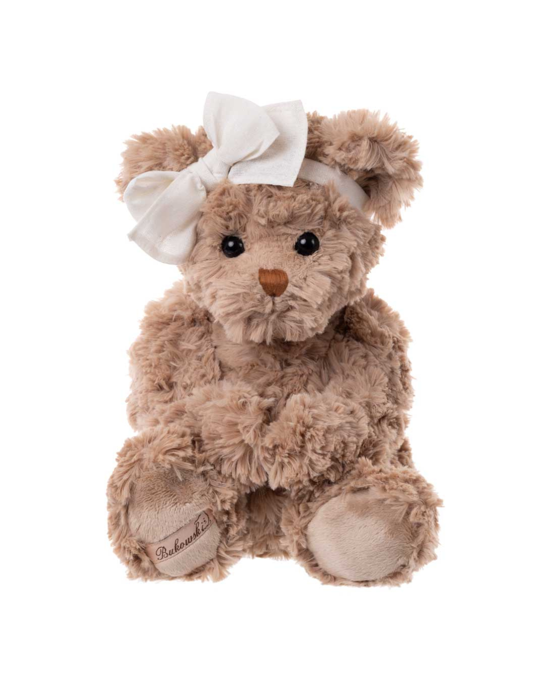 Nahaufnahme des Plüschbärs Douce Romy mit weichem Fell und sanften Farben