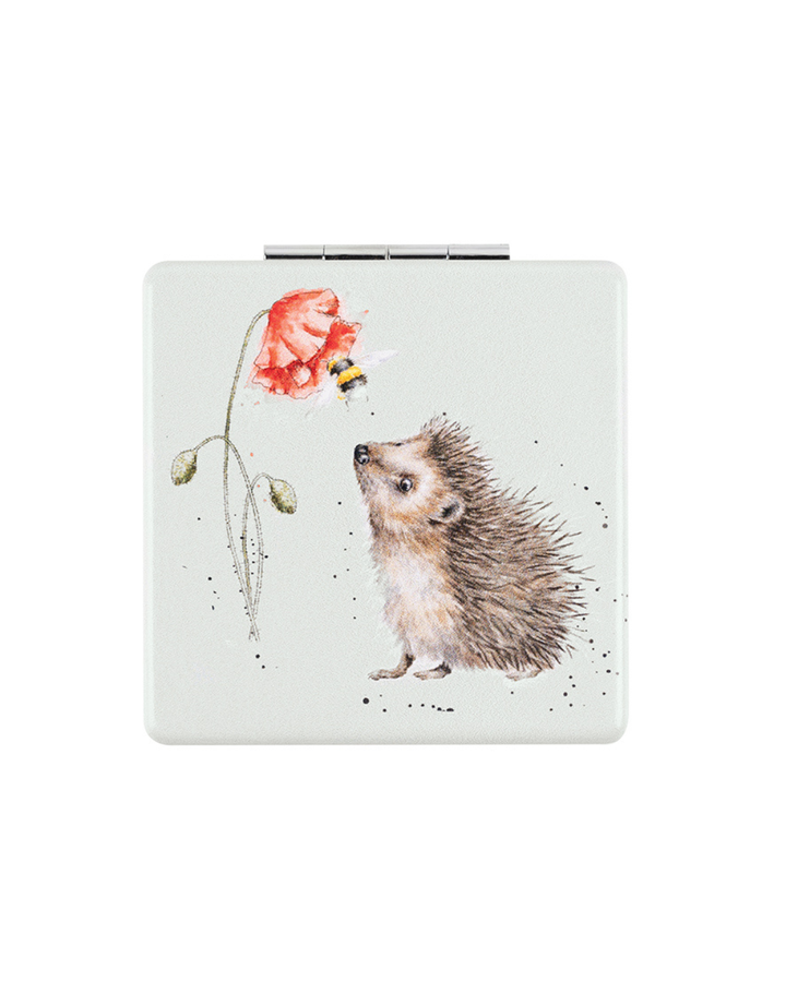 Igel Taschenspiegel "Busy as a Bee" von Wrendale Designs
