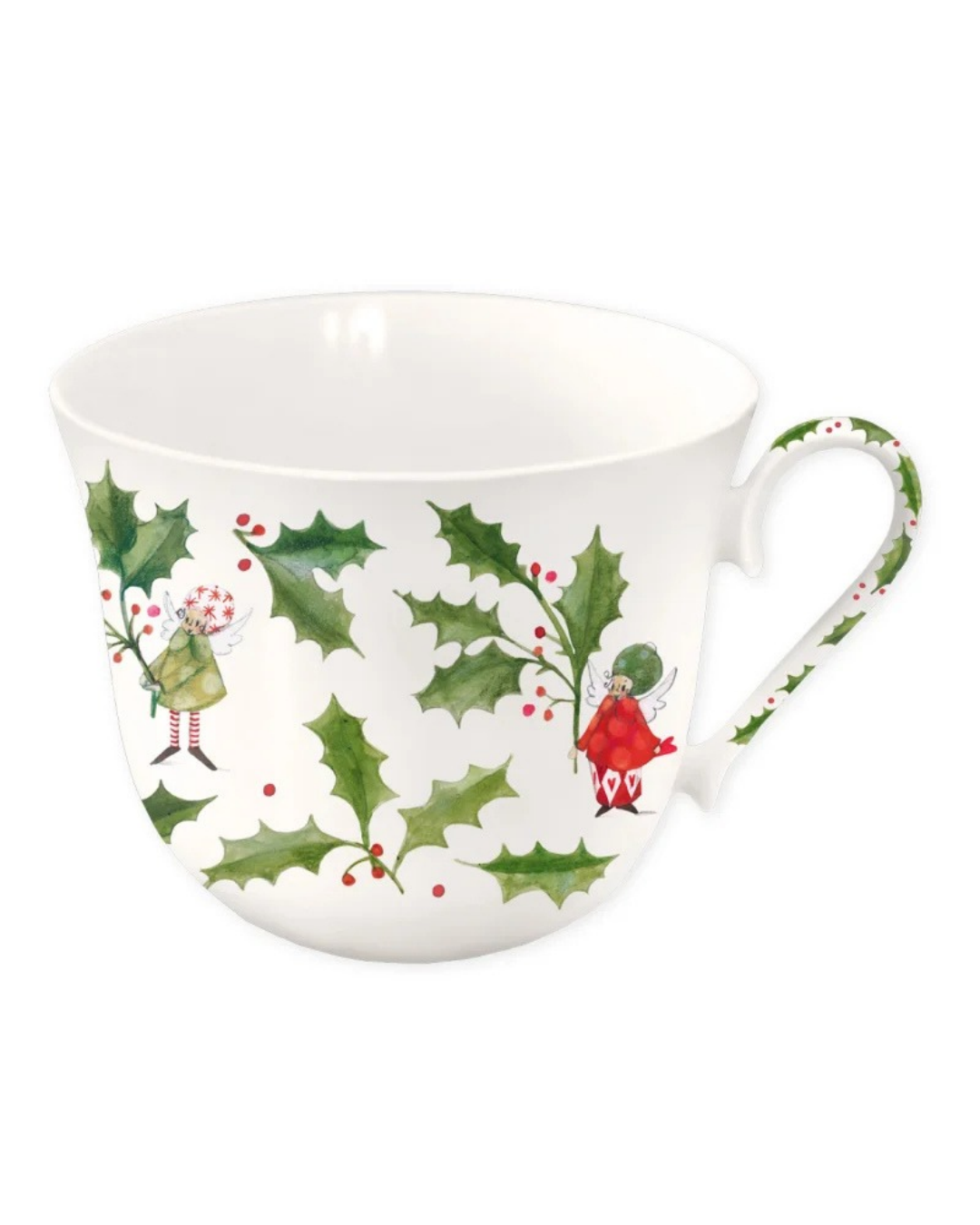 Lieblingstasse "Weihnachtsengel" vom Grätz Verlag mit Weihnachtsengelillustrationen von Silke Leffler.