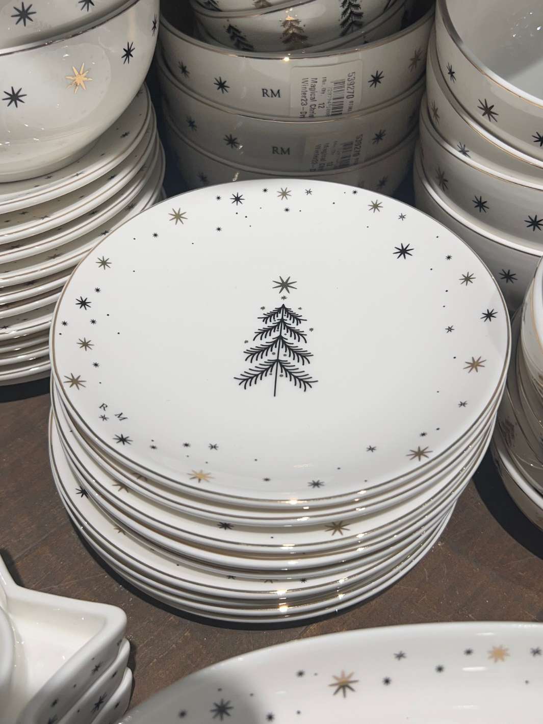 Weihnachtsteller Magical Christmas Plate von Rivièra Maison