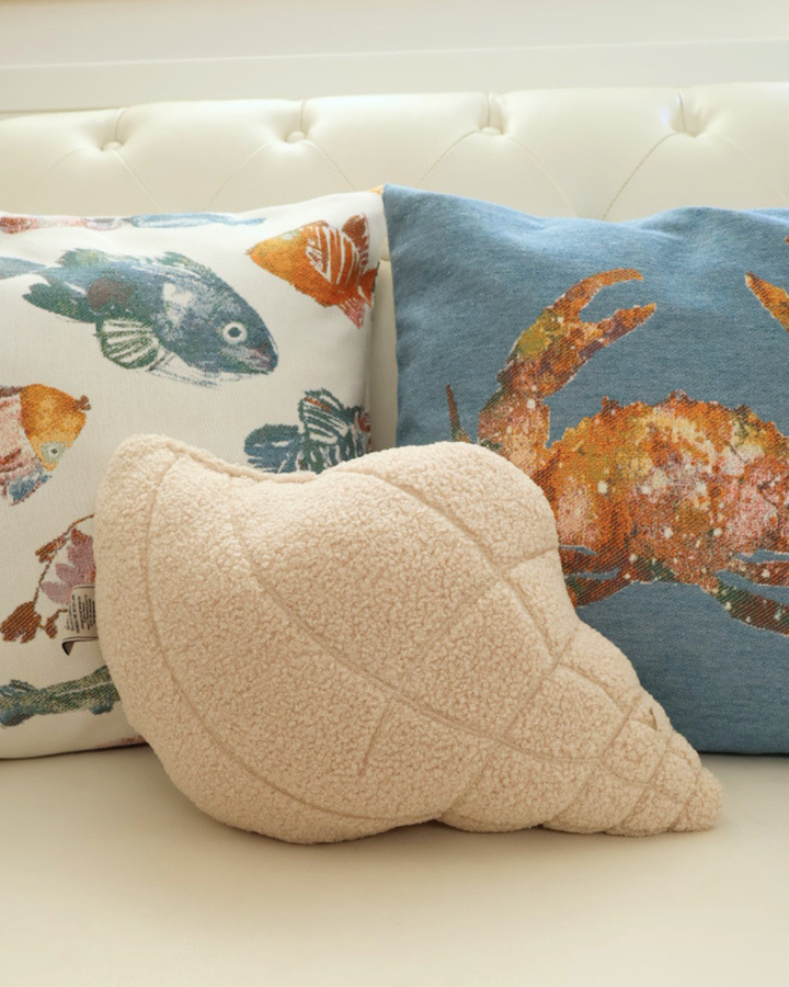Muschel Kissen "Ocean Shell Box Pillow" von Riviera Maison