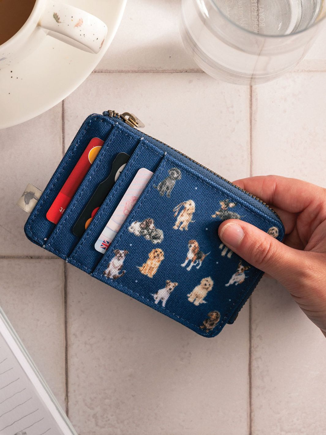 Hunde Karten-Etui von Wrendale Designs