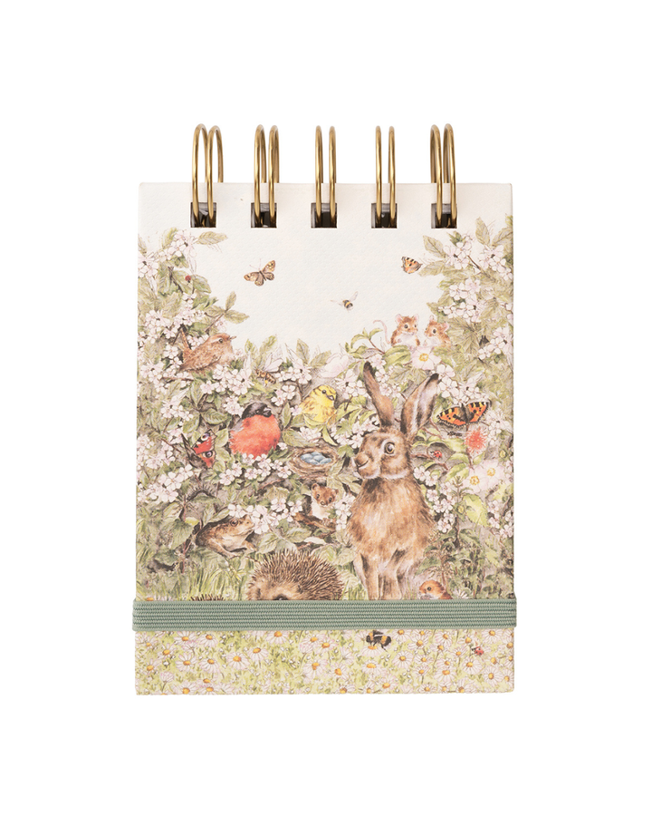 Mini Notiz- und Skizzenbuch "Hedgerow" von Wrendale Designs