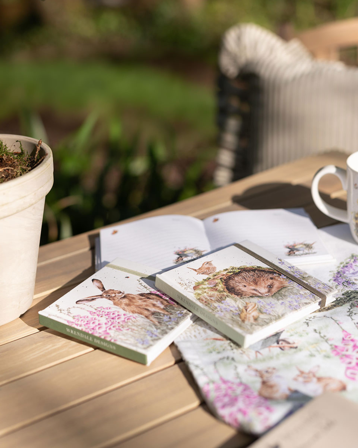 Mini Hasen Notizbuch "The Wild Garden" von Wrendale Designs