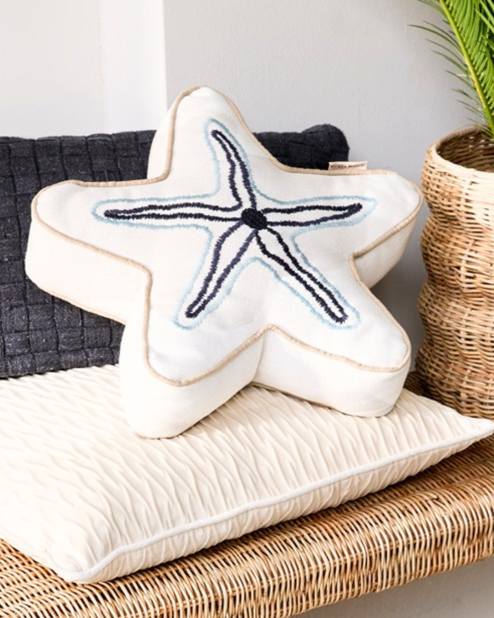 Seesternkissen "Starfish Box Pillow" von Riviera Maison