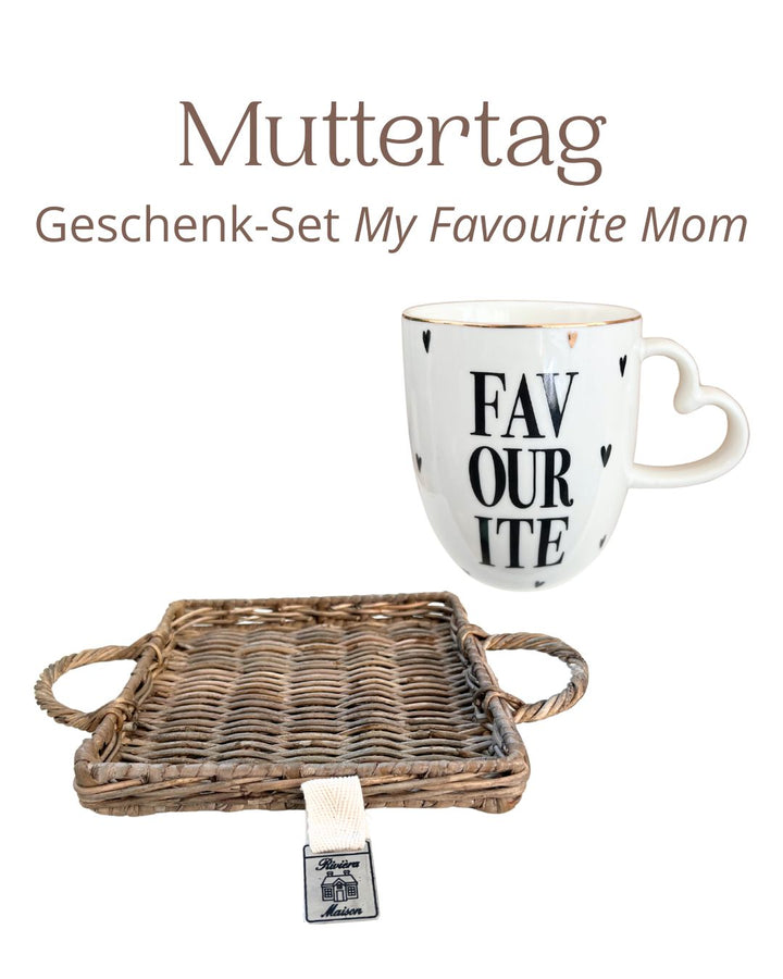 Muttertag Geschenk-Set "My Favourite Mom" von Riviera Maison