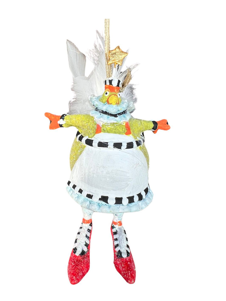 Krinkles 12 Days French Hen Mini Ornament von Patience Brewster