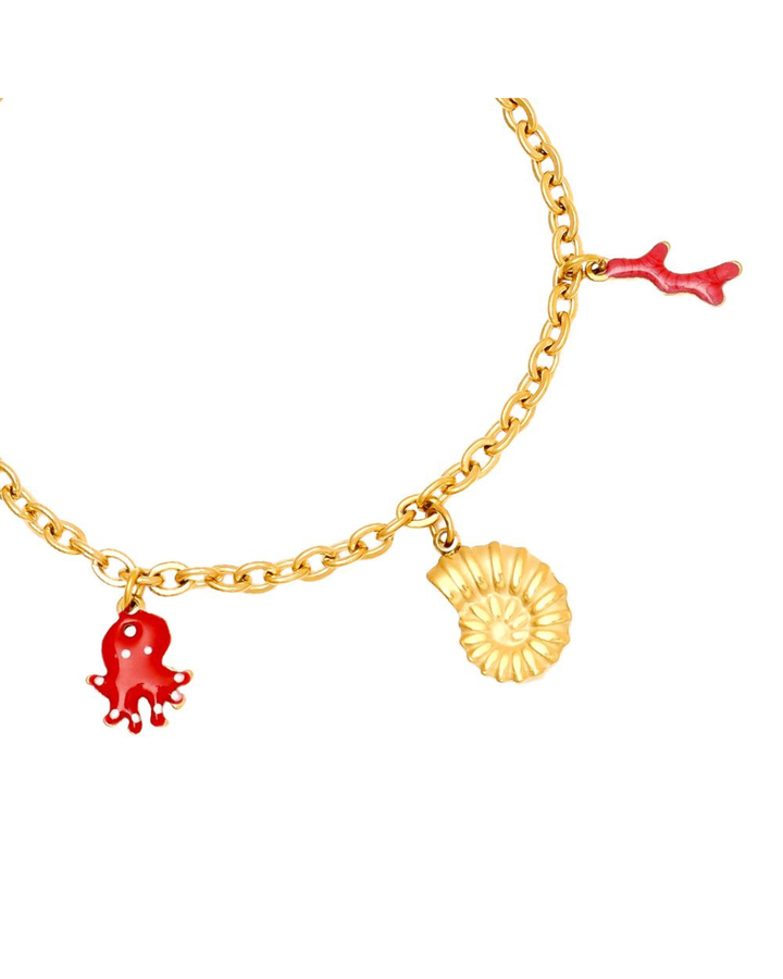Armband mit Ozean-Anhängern von Dottilove