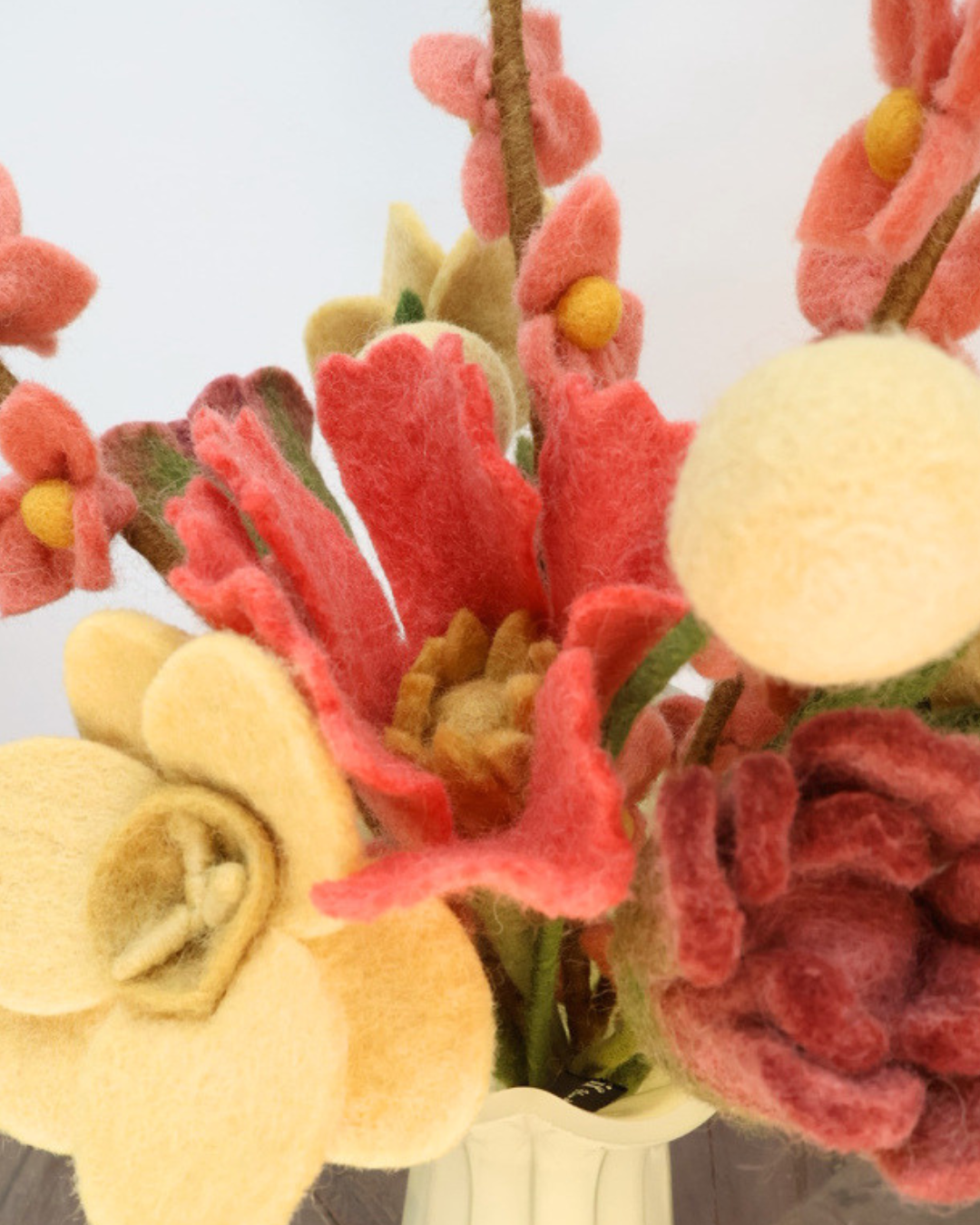 Blumenstrauß "Eine Kleinigkeit" aus Filz