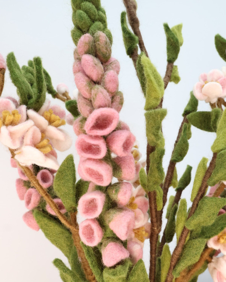 Filzblume "Fingerhut" von Gry & Sif